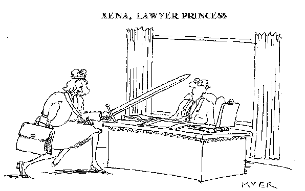 Xena, Lawyer Princess
