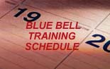 Blue Bell Training Calendar