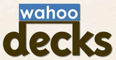 Wahoo Decks - Distributors for Aluminum Decking, Deck Drainage Systems, 
Aluminum Railing, Ipe Import Hardwood Decking