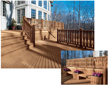 Composite Decking and Outdoor Structure Materials
