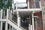 Sandy Springs, GA - Fortress rail with accent top