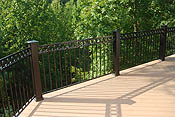 Trex Escapes  Decking with Fortress Rail