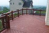 2nd story Trex deck top view