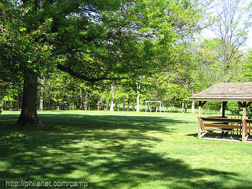 Blue 
Bell Camp's Welcome Area