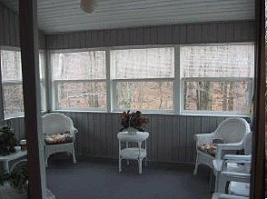 Poconos PA Vacation Home For Sale - Screened Porch