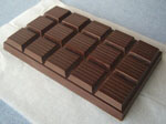 1 Kilogram Raw Chocolate Bar
