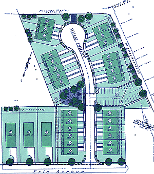 Community Plot Plan For New Homes in Telford, PA