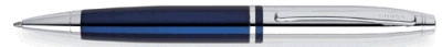 A.T. Cross Pens - Calais Chrome/Blue Lacquer