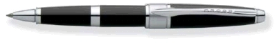 A.T. Cross Pens - Apogee Black Star Lacquer Selectip Rolling Ball Pen
