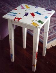 Hand Painted Tables